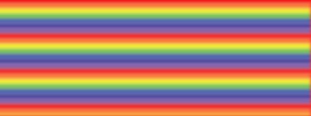 Arrière-plan de bannière Web Rainbow sans couture - Photo, image