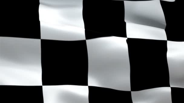 Офіційний фініш стартової гонки 3d гоночний прапор махає. Прапор Racing End Крупним планом 1080p Full HD 1920X1080 відеоматеріали, що махають у вітрі. Знак перевірки безшовної петлі та переходу. Роздільна здатність прапора HD
 - Кадри, відео