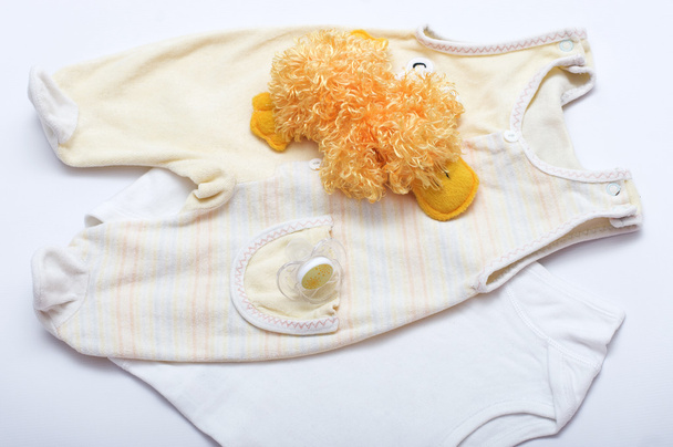 Baby Mädchen bunte Kleidung - Foto, Bild