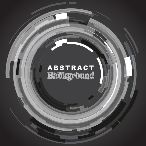 Fondo de círculo abstracto - Vector, Imagen