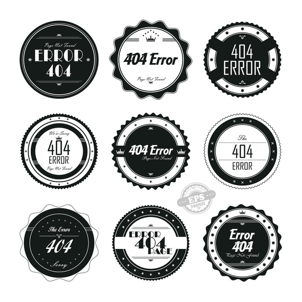 Retro ribbon badge design - Vector, Image