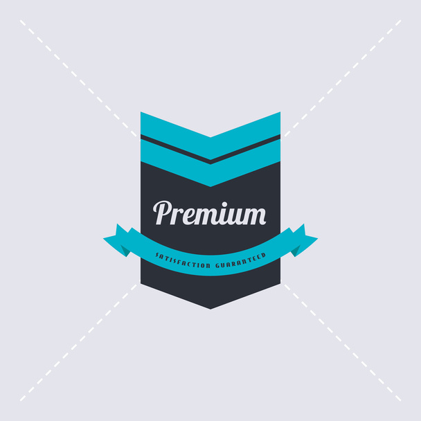Premium label art - Vector, Image
