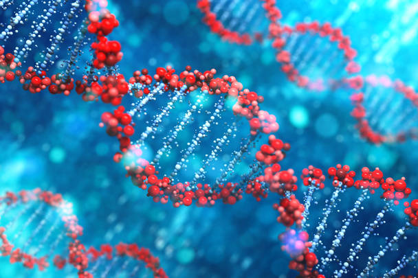 DNA achtergrond - Foto, afbeelding