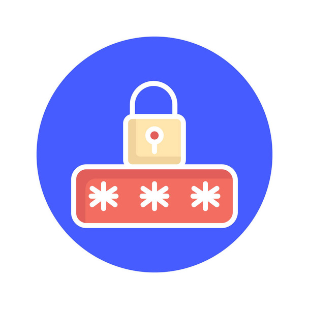 Cyber Security Isolated Vector Icon, das leicht geändert oder bearbeitet werden kann - Vektor, Bild