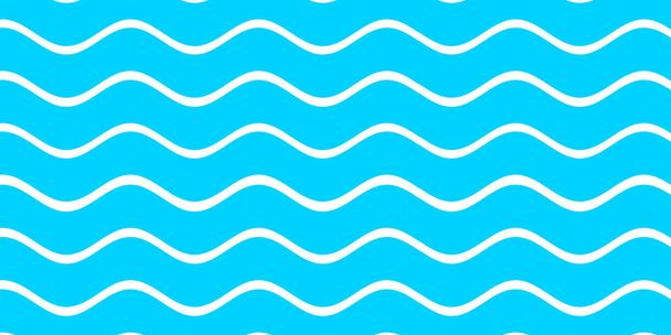 Синій білий колір хвилі візерунок текстури фону. Використання для дизайну концепції літніх канікул
.  - Фото, зображення