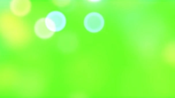 Decoração de luz Bokeh em fundo de tela verde 4K Stock Footage. Fundo perfeito para festa acolhedora e fabulosa e noite de Natal - Iluminação de festa decorada. - Filmagem, Vídeo