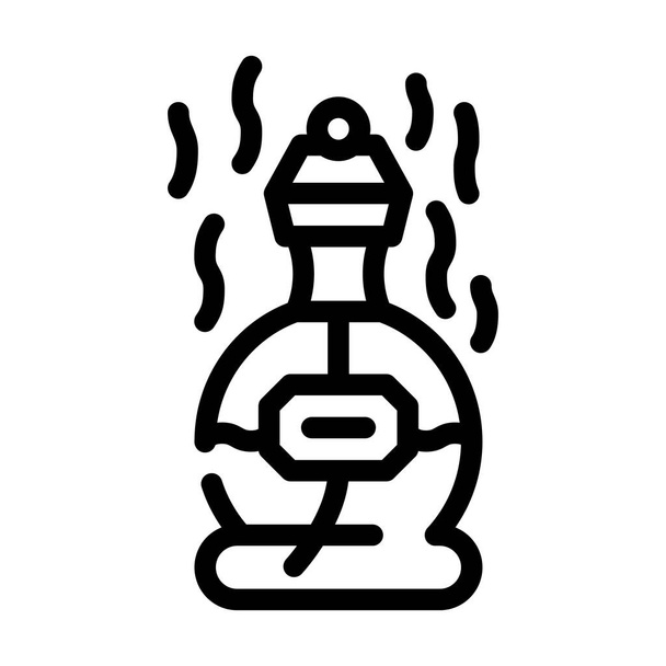 parfüm illatvonal ikon vektor illusztráció vonal - Vektor, kép