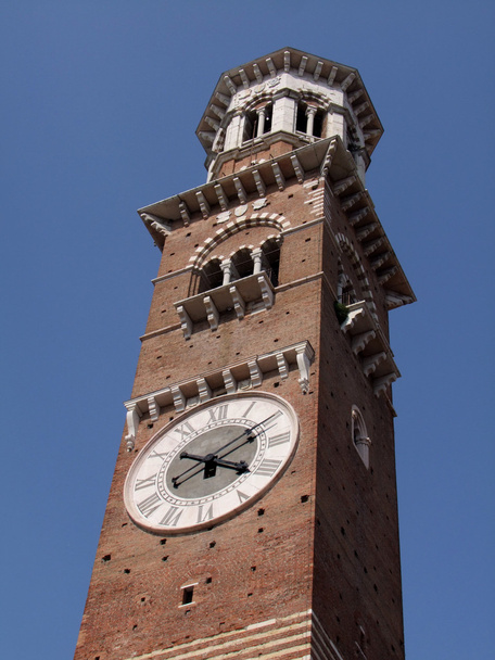 Piazza dei signori - Werony we Włoszech - Zdjęcie, obraz
