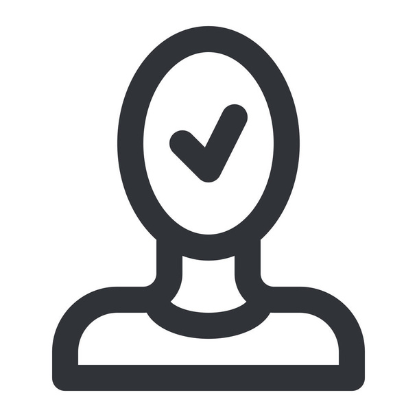 Usuarios, Perfil, Cuenta, Verificado, Usuario, Cheque, Avatar icono de Usuarios - Vector, Imagen