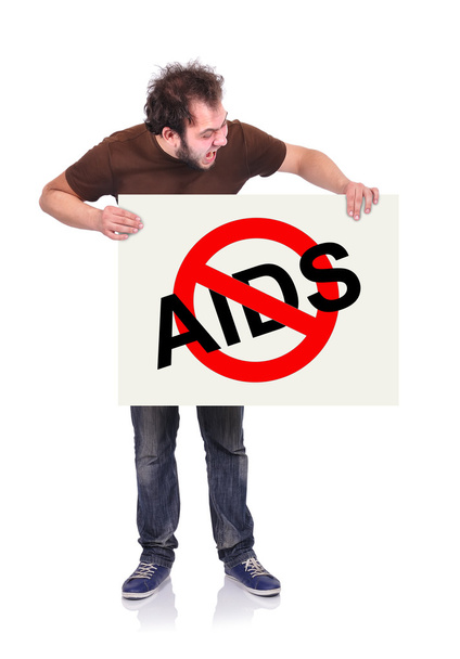 stop aids symbol - Fotó, kép