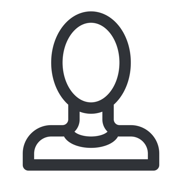 Benutzer, Profil, Konto, Avatar, Benutzersymbol von Benutzern - Vektor, Bild