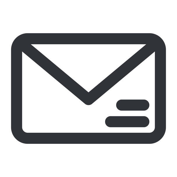 Електронна пошта, конверт, піктограма вектора повідомлень
  - Вектор, зображення