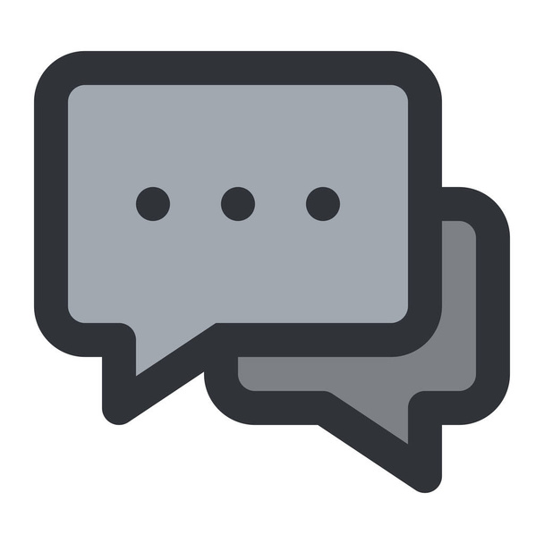 Texto, Burbujas, Conversación, Mensaje, Burbuja, Chat, icono de comunicación  - Vector, Imagen
