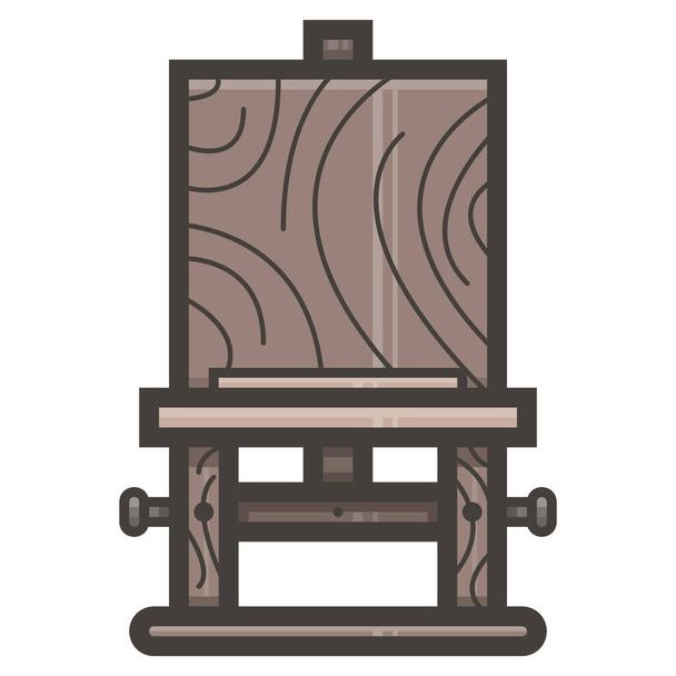 Board, Drawing, Paint, Art, Painting icon from Furniture - Vetor, Imagem