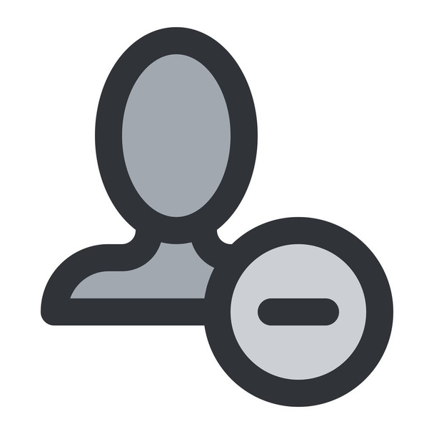 Users, Profile, Account, Avatar, Remove, User, Minus icon  - Vector, Image