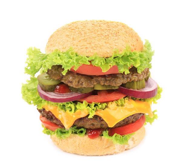 appetitanregender Cheeseburger. - Foto, Bild