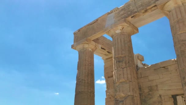 Akropolis Harabeleri 04K - Video, Çekim