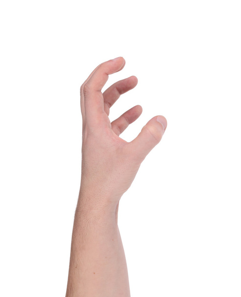 Hand holding something. - Фото, изображение