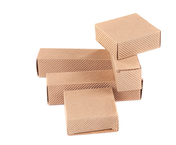 Cardboard boxes. - Foto, afbeelding