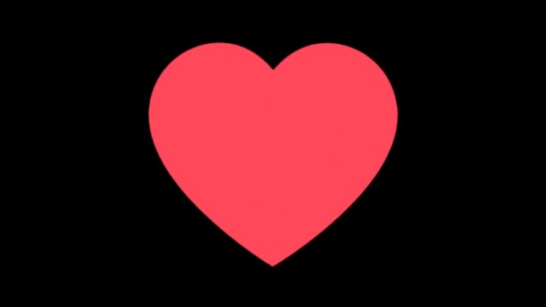 Beautiful Heart and Love sfondo 3d Filmati senza soluzione di continuità 4K. Sfondo animato per Romanticismo, amore, matrimonio, San Valentino e compleanno Invito. - Filmati, video