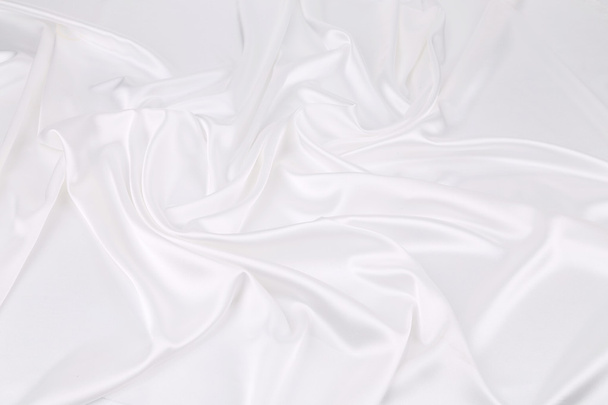 White silk background. - Fotografie, Obrázek