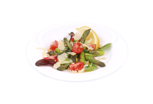 Fresh asparagus salad. - Фото, зображення