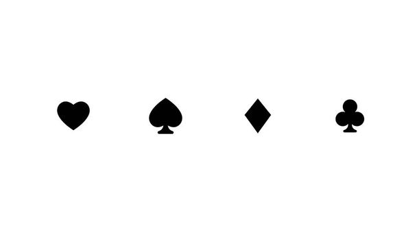 Spielkarten fächerförmig angeordnet - Foto, Bild