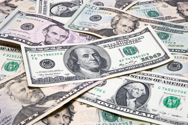Money background of dollars. - Foto, imagen