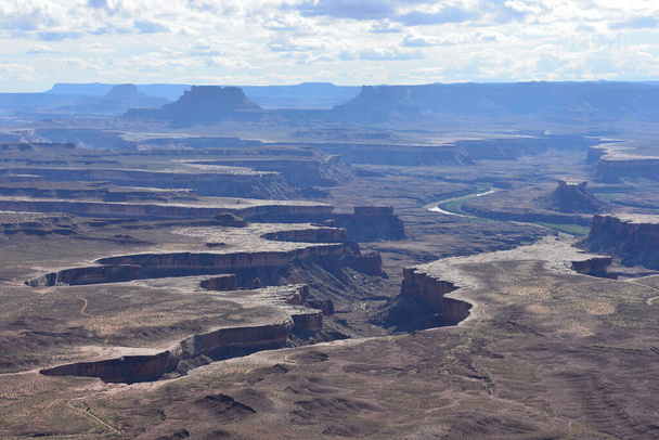 View from Island in the Sky at Canyonlands National Park, Utah, Verenigde Staten - Foto, afbeelding