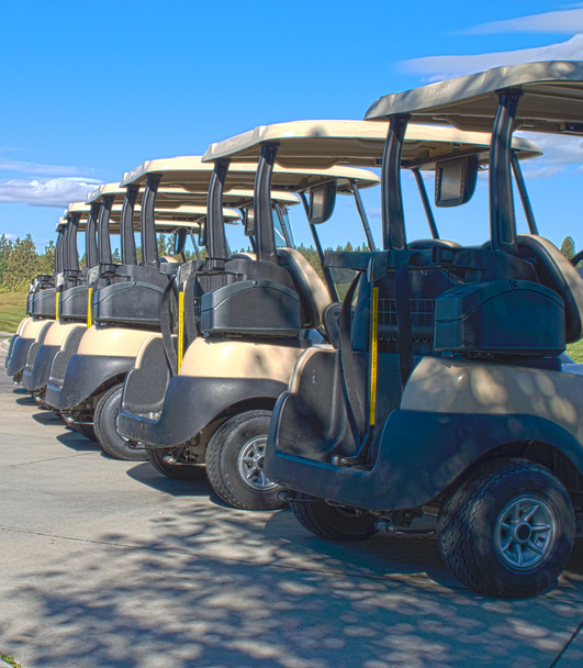 Golf carts - Photo, Image
