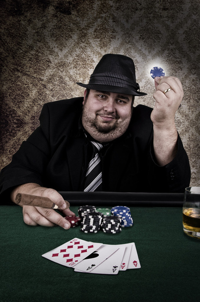Jugador de poker
 - Foto, Imagen