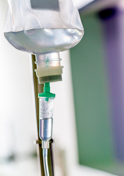 Infusion bottle with IV solution - Photo, Image