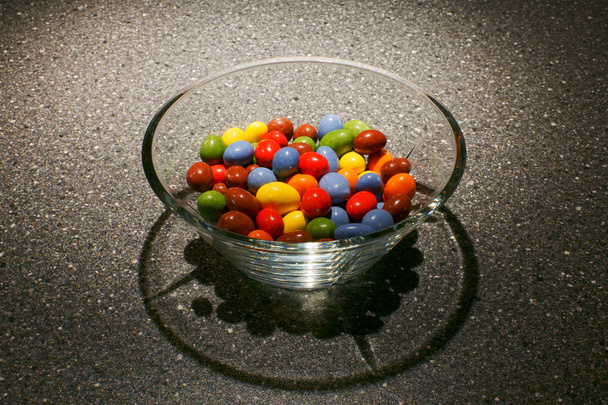 Assorted candy in a bowl - Photo, Image
