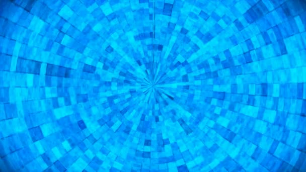 Broadcast Hi-Tech Glittering Abstract Patterns tunneli, sininen, teollinen, Loopable, 4K - Materiaali, video