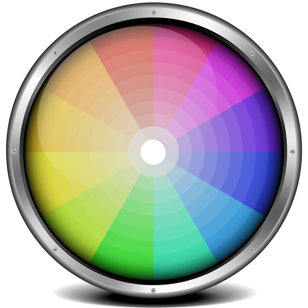 Color Wheel - Vector, imagen