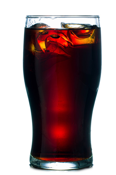 Glass of cold cola - Photo, Image