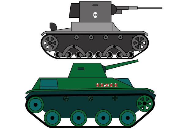 Tanques 7
 - Vector, Imagen