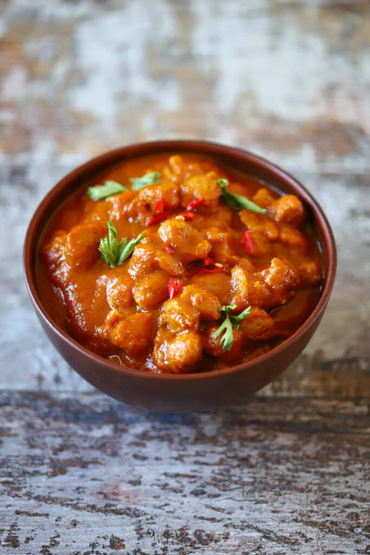 Végétalien chili curry bol. - Photo, image