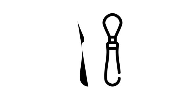 лопати гончарні інструменти чорна іконка анімація
 - Кадри, відео