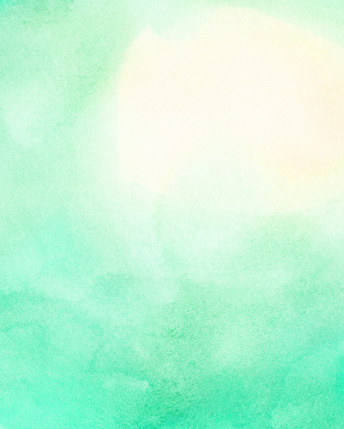 Розфарбоване акварельне сонце, літо, весняний фон
 - Фото, зображення