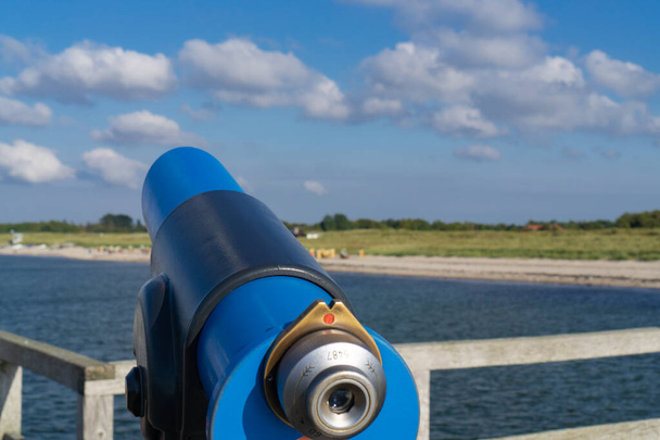 Телескоп на Балтийском побережье Германии - Фото, изображение