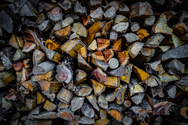 Hromada dřeva na podpal (venkovní obrázek) - Fotografie, Obrázek