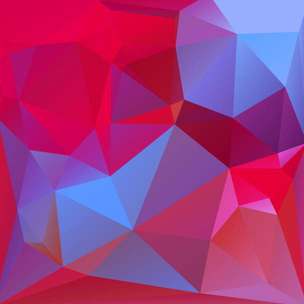 Abstract triangle geometric square colorful vector background - Vector, Image
