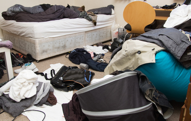 Bedroom messy room - Photo, Image