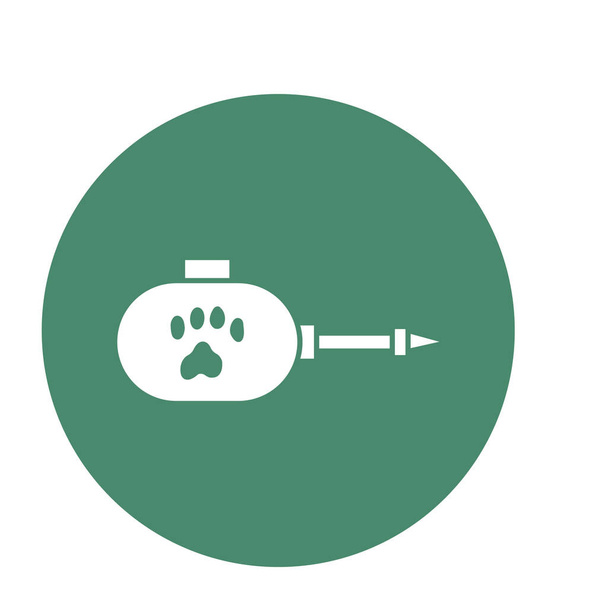 Oporządzanie kotów Isolated Vector ikona, która może łatwo modyfikować lub edytować - Wektor, obraz