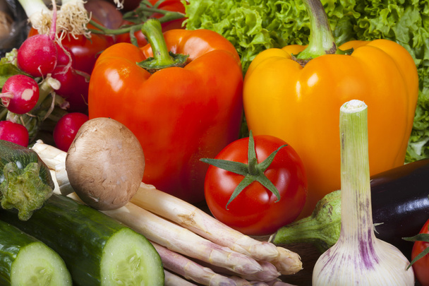 Background from fresh vegetables - Zdjęcie, obraz