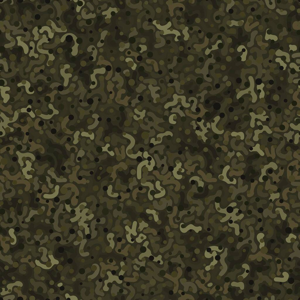 Digitales Camouflage-nahtloses Muster. Abstraktes Armee- oder Jagdmaskenornament - Vektor, Bild