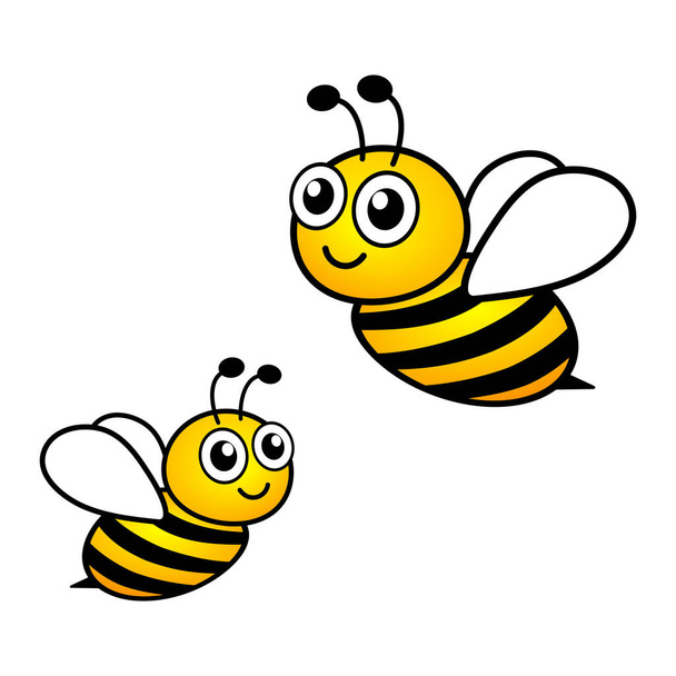 Honeybeeロイヤルティフリーのストックベクター