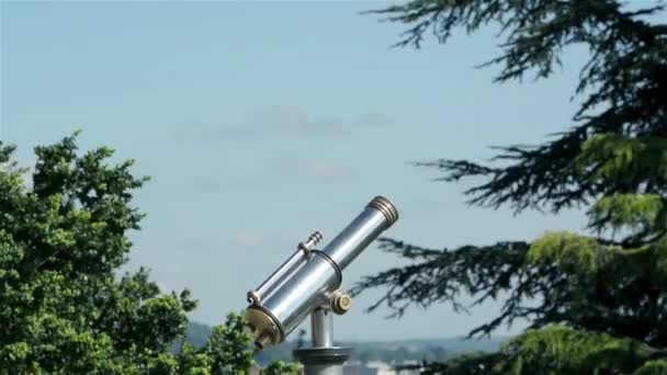 městské vyhlídkové dalekohled - Záběry, video