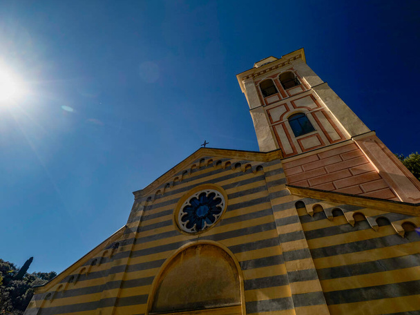 εκκλησία του Αγίου Μαρτίνου στο Πορτοφίνο Ιταλία - Φωτογραφία, εικόνα